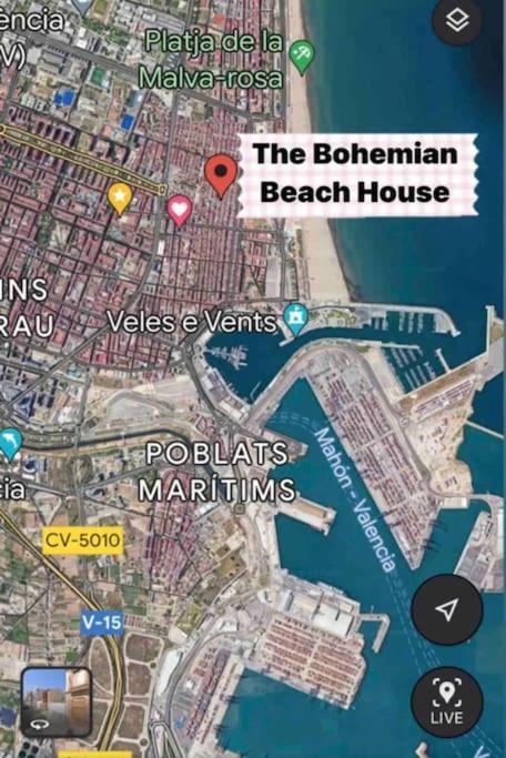 הוילה ולנסיה The Bohemian Beach House מראה חיצוני תמונה
